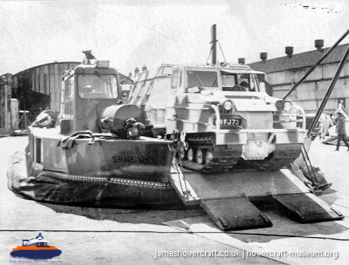 SRN6 being used in industry -  (credit: The <a href='http://www.hovercraft-museum.org/' target='_blank'>Hovercraft Museum Trust</a>).